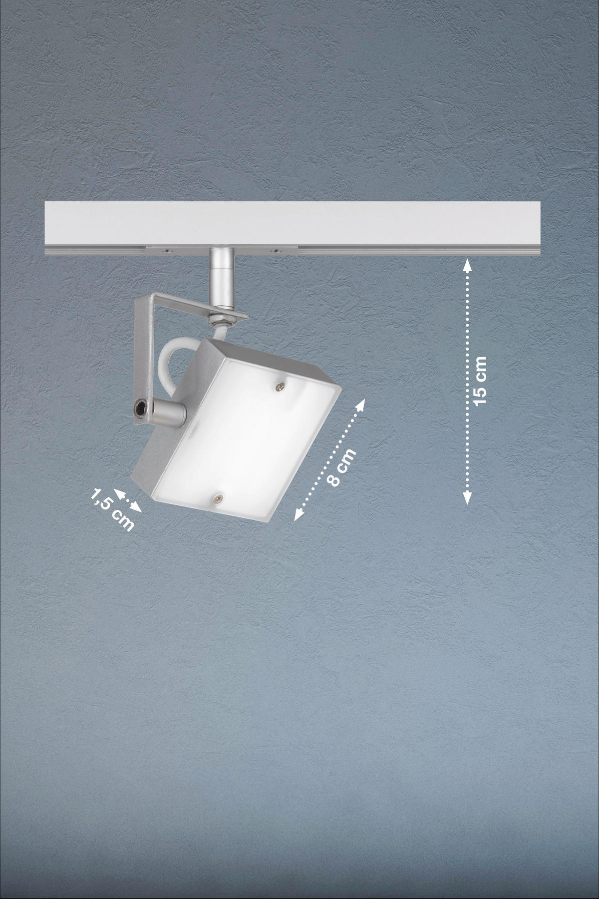 SCHIENENSYSTEM - Silberfarben, Design, Metall (8/1,5/12cm) - Fischer & Honsel