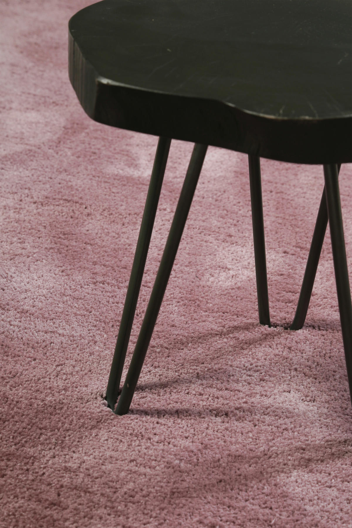 HOCHFLORTEPPICH 120 cm Relaxx Lila  - Lila, KONVENTIONELL, Textil (120cm) - Esprit