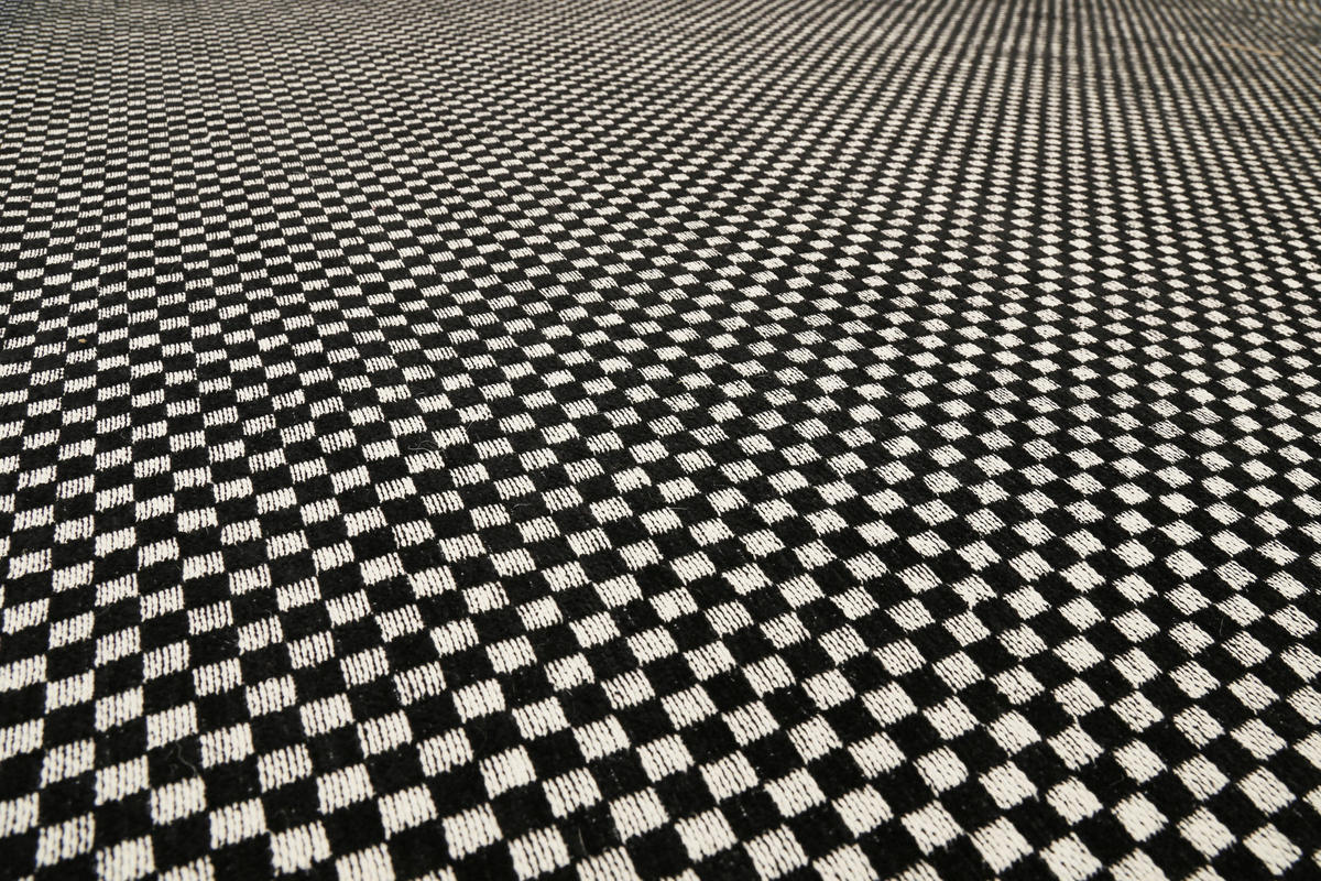 HANDWEBTEPPICH 140/200 cm Paulsen Schwarz  - Schwarz, Trend, Textil (140/200cm) - Esprit