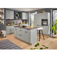 EINBAUKÜCHE   - Grau, Design, Holzwerkstoff - Dieter Knoll