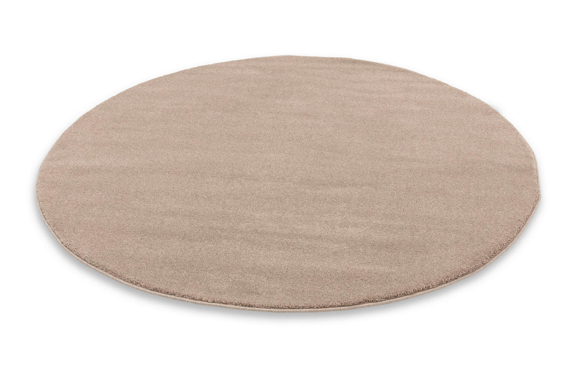 WEBTEPPICH 160/160 cm Pure Beige  - Beige, Basics, Textil (160/160cm) - Novel