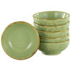 DIPSCHALENSET 8 cm  - Grün, Trend, Keramik (8cm) - Creatable