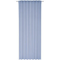 FERTIGVORHANG transparent  - Blau, Basics, Textil (140/245cm) - Esposa