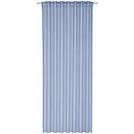 FERTIGVORHANG transparent  - Blau, Basics, Textil (140/245cm) - Esposa