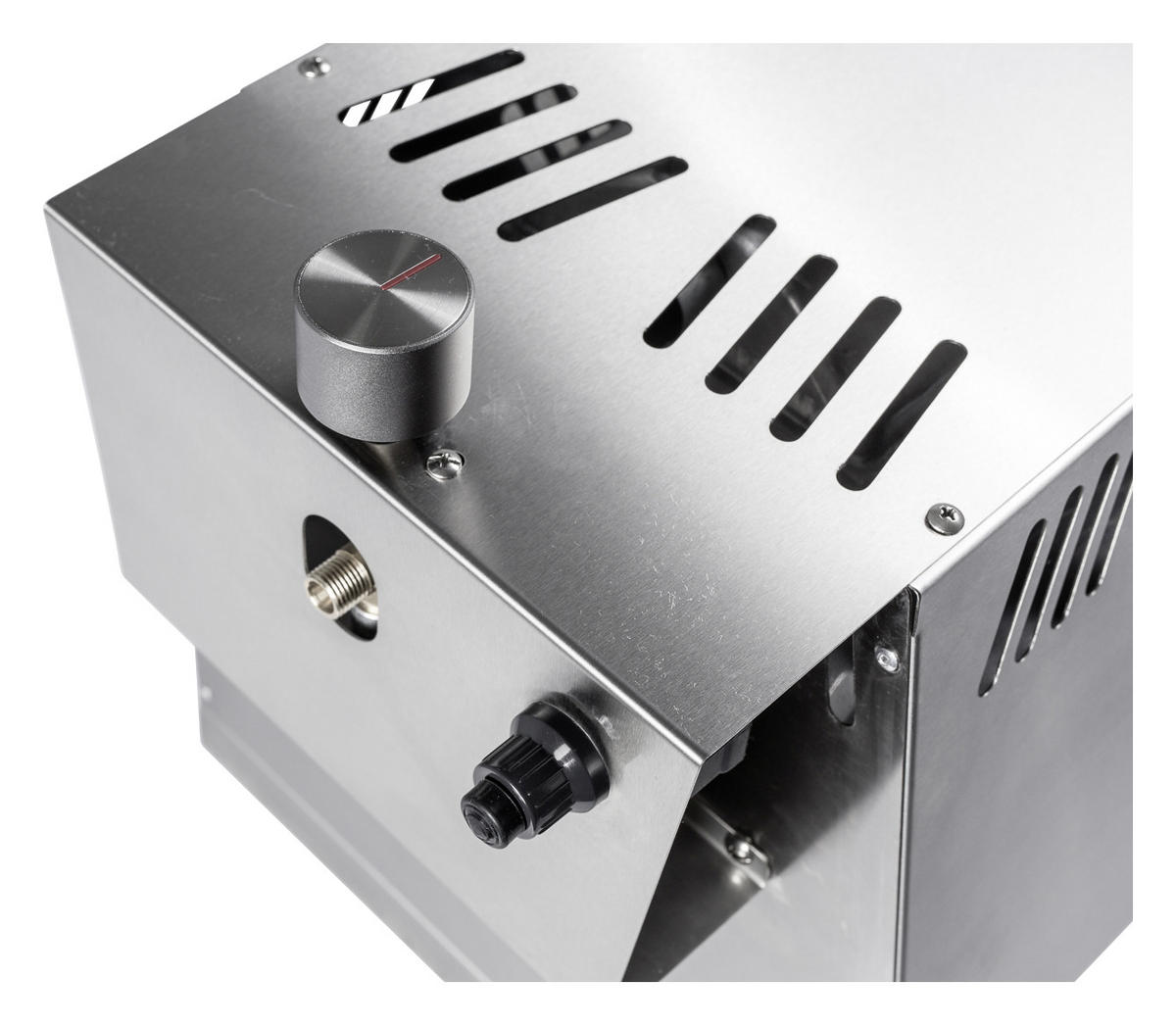 GASGRILL STEAK MACHINE Silberfarben  - Silberfarben, KONVENTIONELL, Metall (43cm)