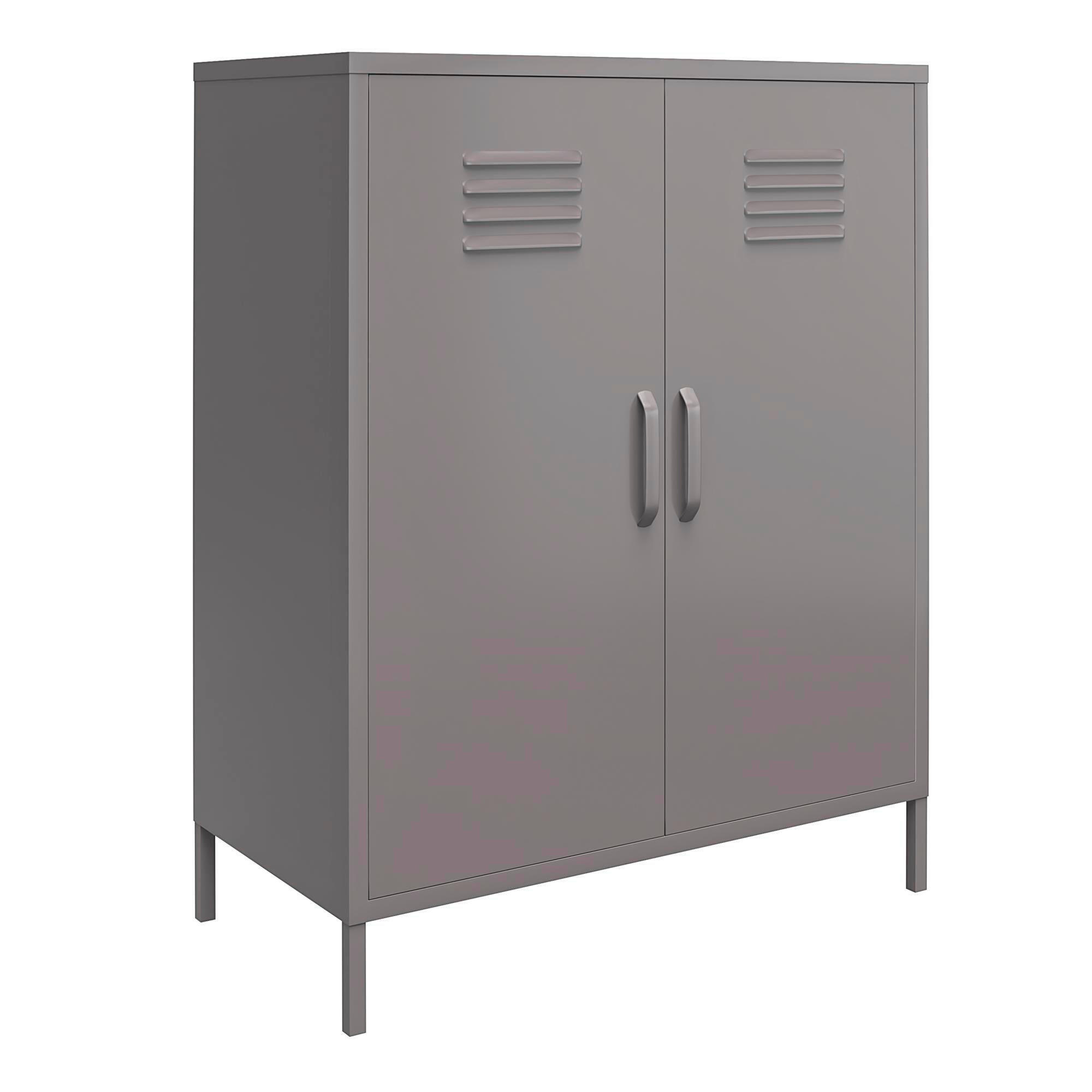 HIGHBOARD Bradford  in 79/100/39 cm  - Grau, Design, Metall (79/100/39cm) - MID.YOU
