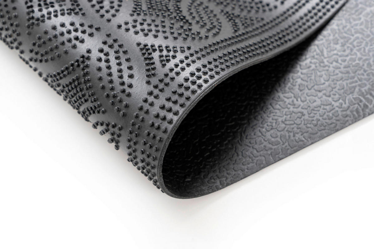 FUßMATTE  40/60 cm  Rot  - Rot, Basics, Kunststoff (40/60cm) - Kayoom