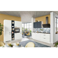 HÖRNKÖK 180/220 cm  i blå, vit  - vit/blå, Design, trämaterial (180/220cm) - Celina