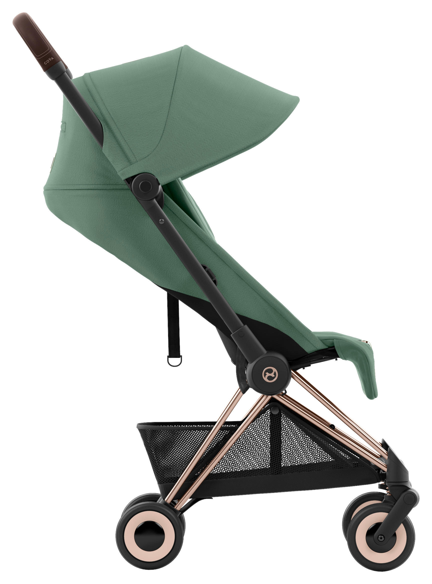BUGGY Coya  - Dunkelgrün/Roségold, Basics, Kunststoff (79/44/105cm) - cybex PLATINUM