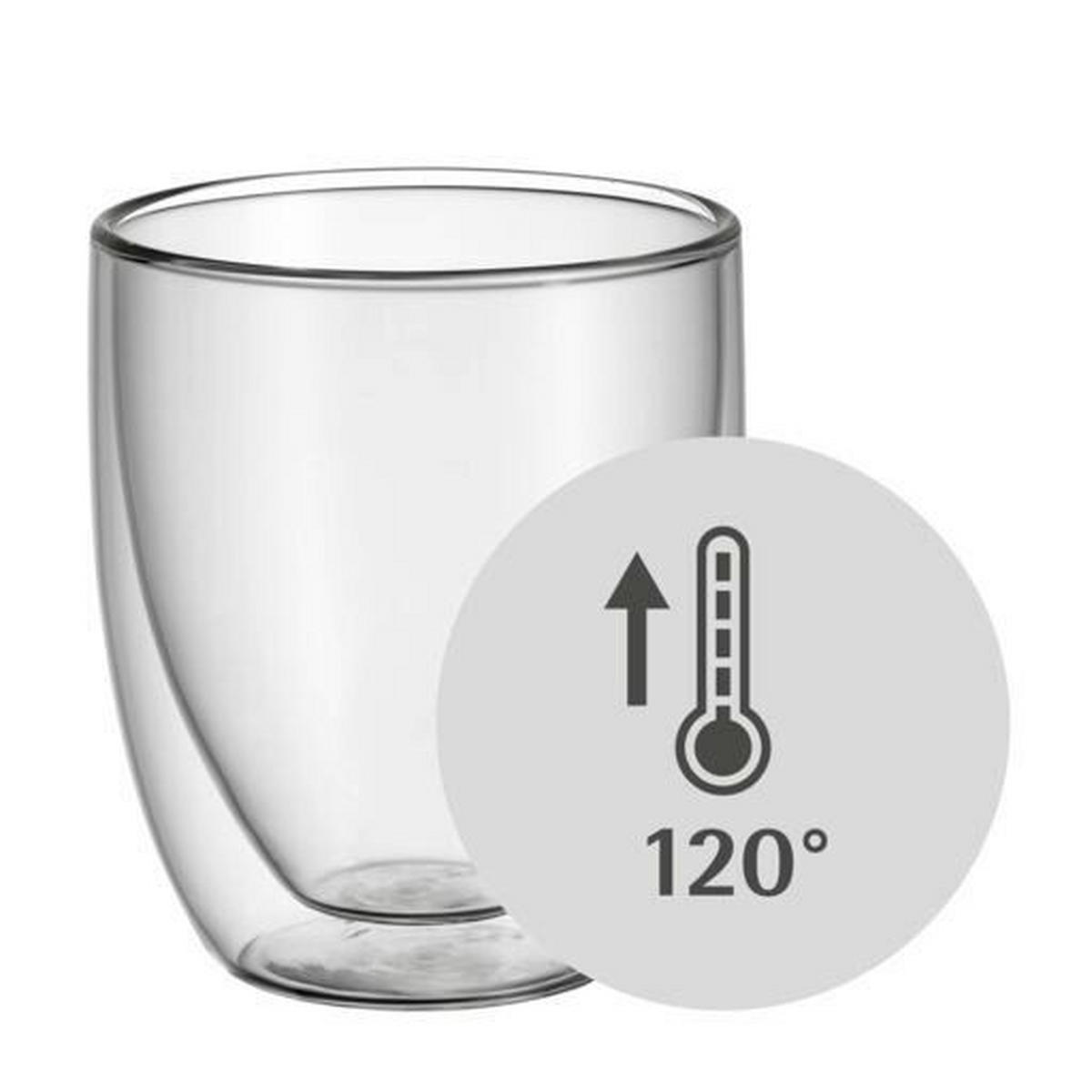 ČAŠA ZA LATTE MACCHIATO  300 ml   Kult  - prozirno, Basics, staklo - WMF