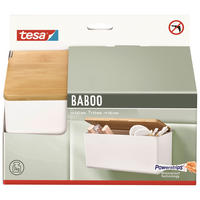 AUFBEWAHRUNGSBOX - Weiß, Basics, Holz/Kunststoff (24,2/11/10,2cm) - Tesa