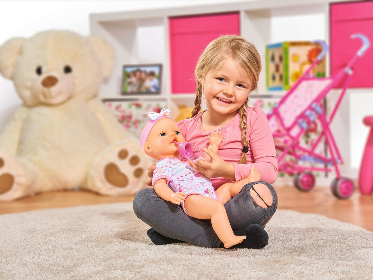 SPIELPUPPE - Pink/Rosa, Basics, Kunststoff/Textil (43cm) - Simba