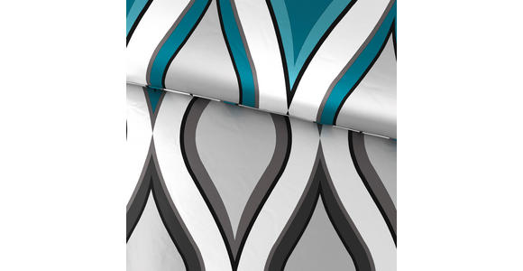 BETTWÄSCHE Satin 200/200 cm - Blau, KONVENTIONELL (200/200cm) - Esposa