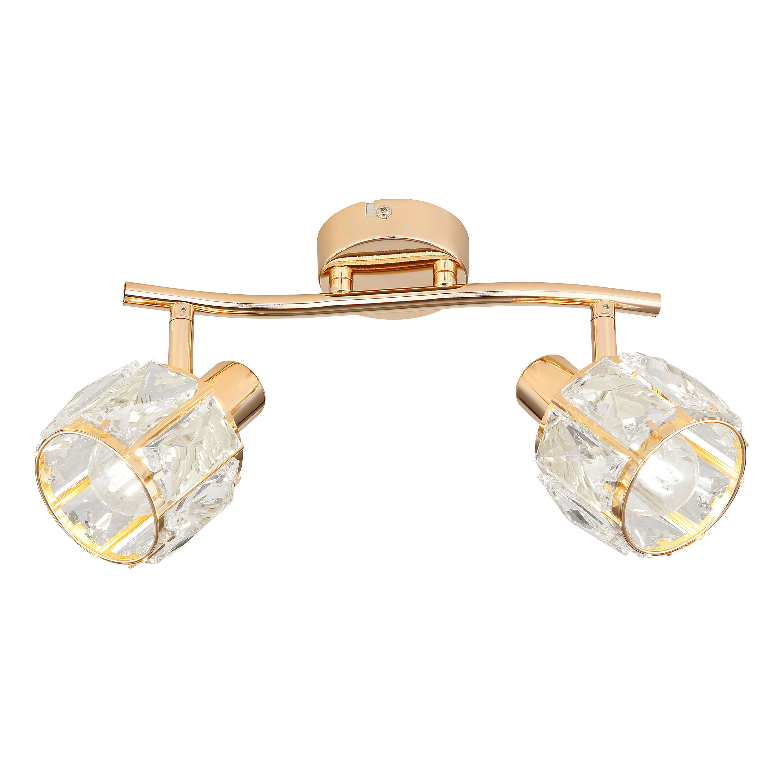 TAKLAMPA Dubai 28/9/18 cm  - roséguld, Klassisk, metall/glas (28/9/18cm)