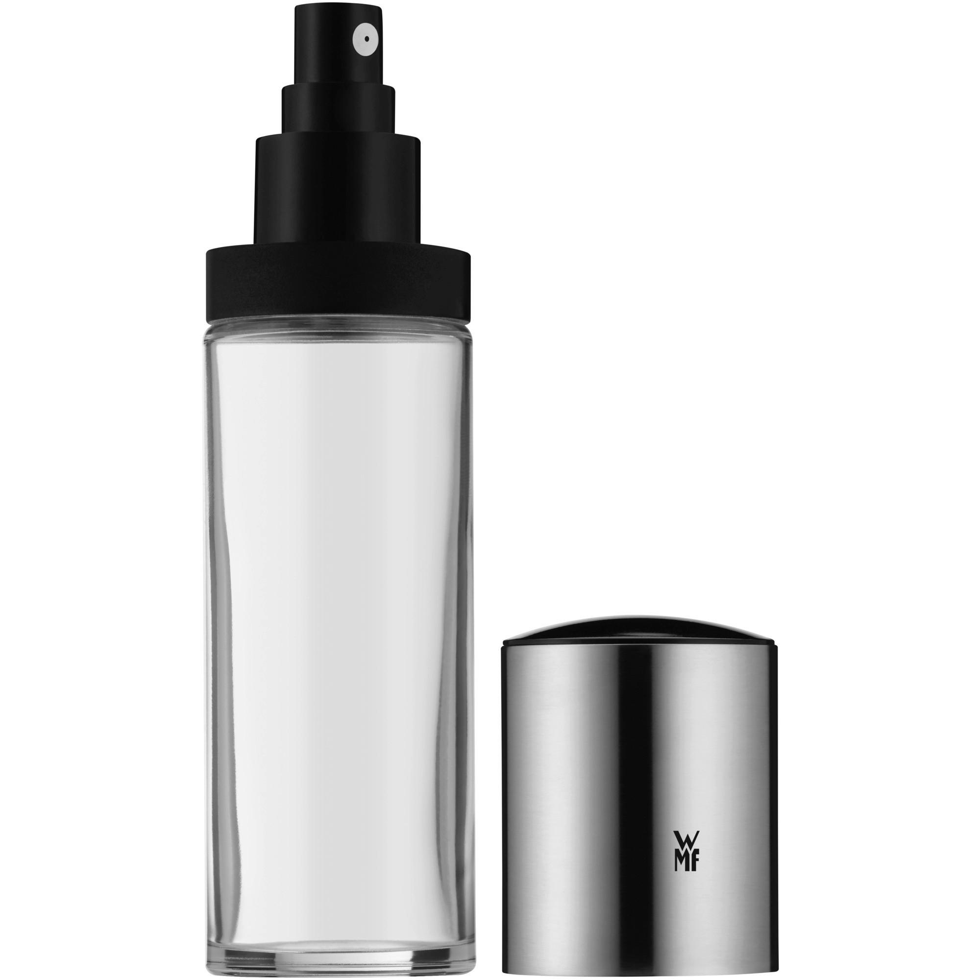 ESSIG-/ÖL-MENAGE - Klar/Edelstahlfarben, Design, Glas/Kunststoff (4,5/17cm) - WMF