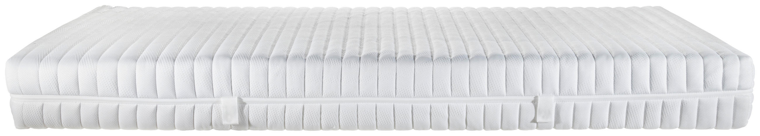 KALTSCHAUMMATRATZE 90/190 cm Höhe ca. 20 cm  - Weiß, Basics, Textil (90/190cm) - Sleeptex
