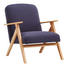 EINSITZER - Eichefarben/Grau, KONVENTIONELL, Holz/Textil (64/77/82cm) - Cantus EINSITZER - Eichefarben/Grau, KONVENTIONELL, Holz/Textil (64/77/82cm) - Cantus