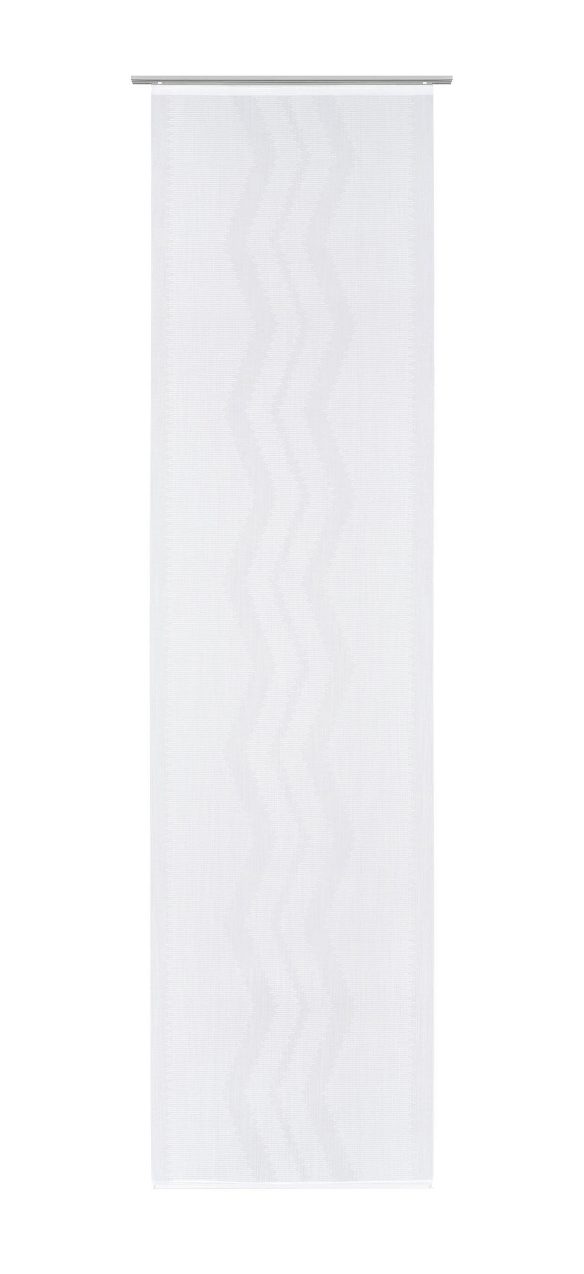 FLÄCHENVORHANG   halbtransparent  60/245 cm   - Weiß, Design, Textil (60/245cm) - Novel