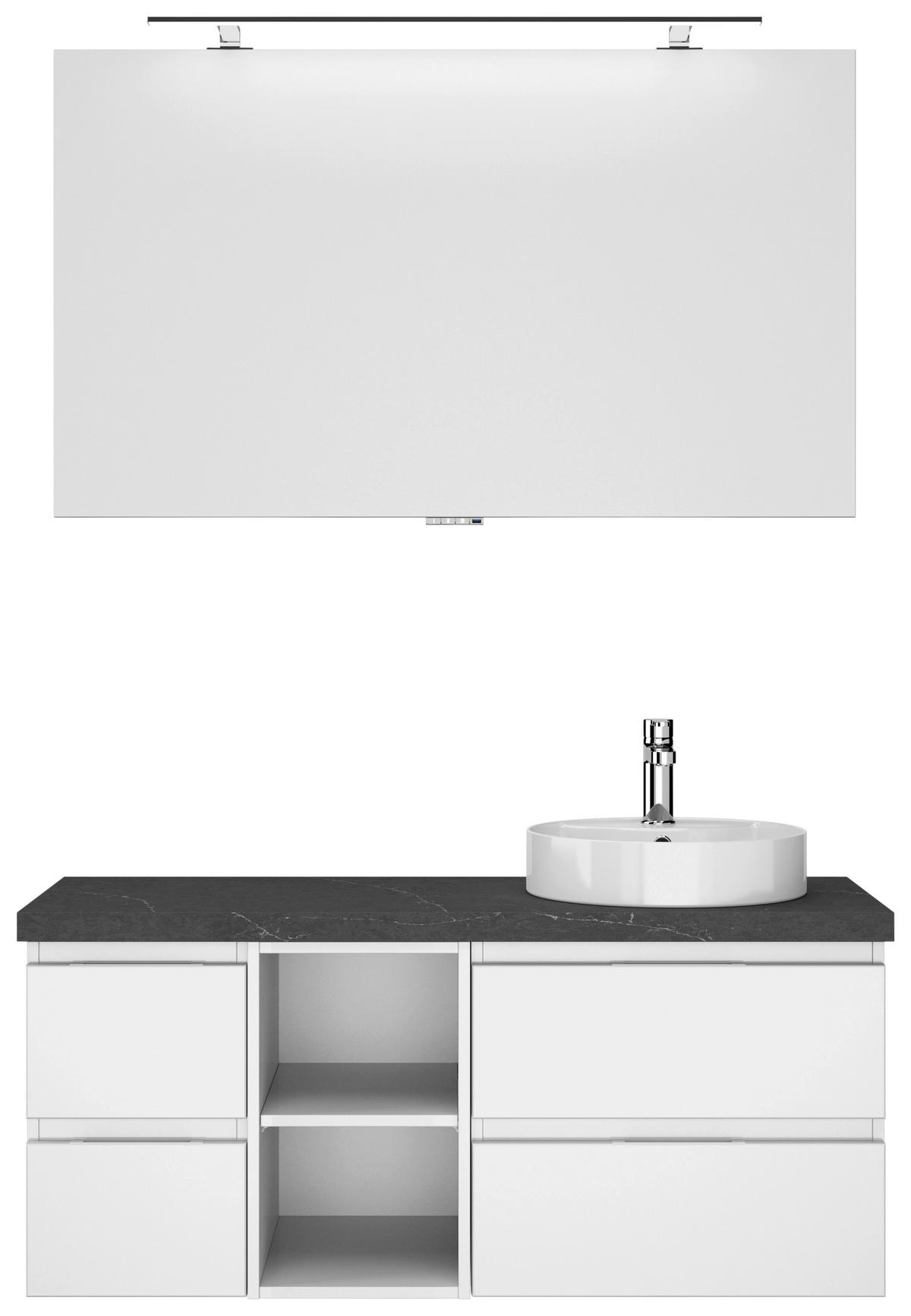 BADEZIMMER  in 120 cm  - Weiß, KONVENTIONELL, Holzwerkstoff (120cm) - Pelipal