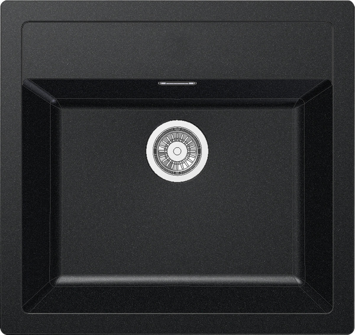 DISKHO  - svart, Modern, sten (56/53/20cm) - Dieter Knoll