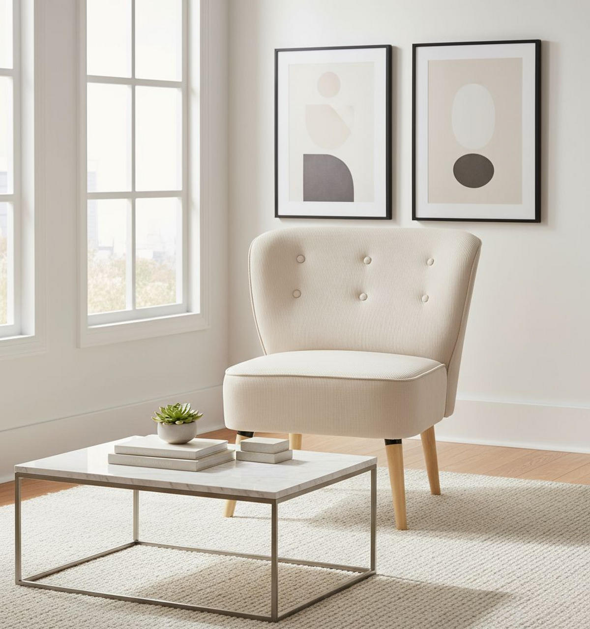 KŘESLO, textil, béžová - přírodní barvy/béžová, Design, dřevo/textil (75/82/80cm) - Livetastic