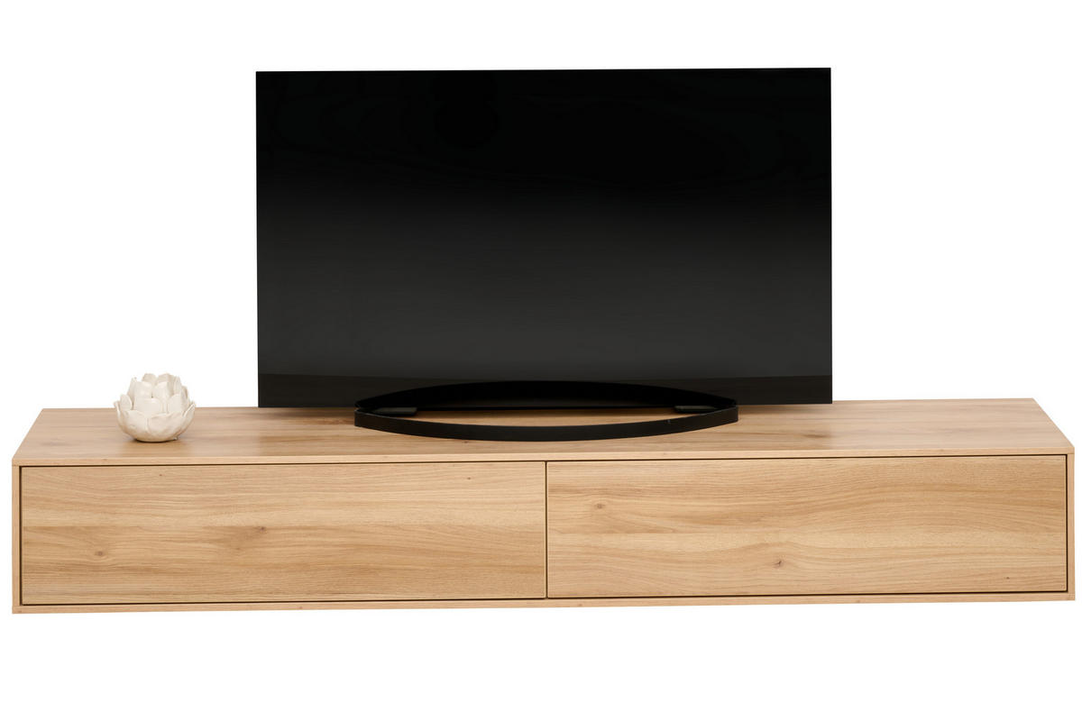 TV-ELEMENT 179,1/26/40 cm Eichefarben  179,1/26/40 cm  - Eichefarben, Design, Holzwerkstoff (179,1/26/40cm) - home24