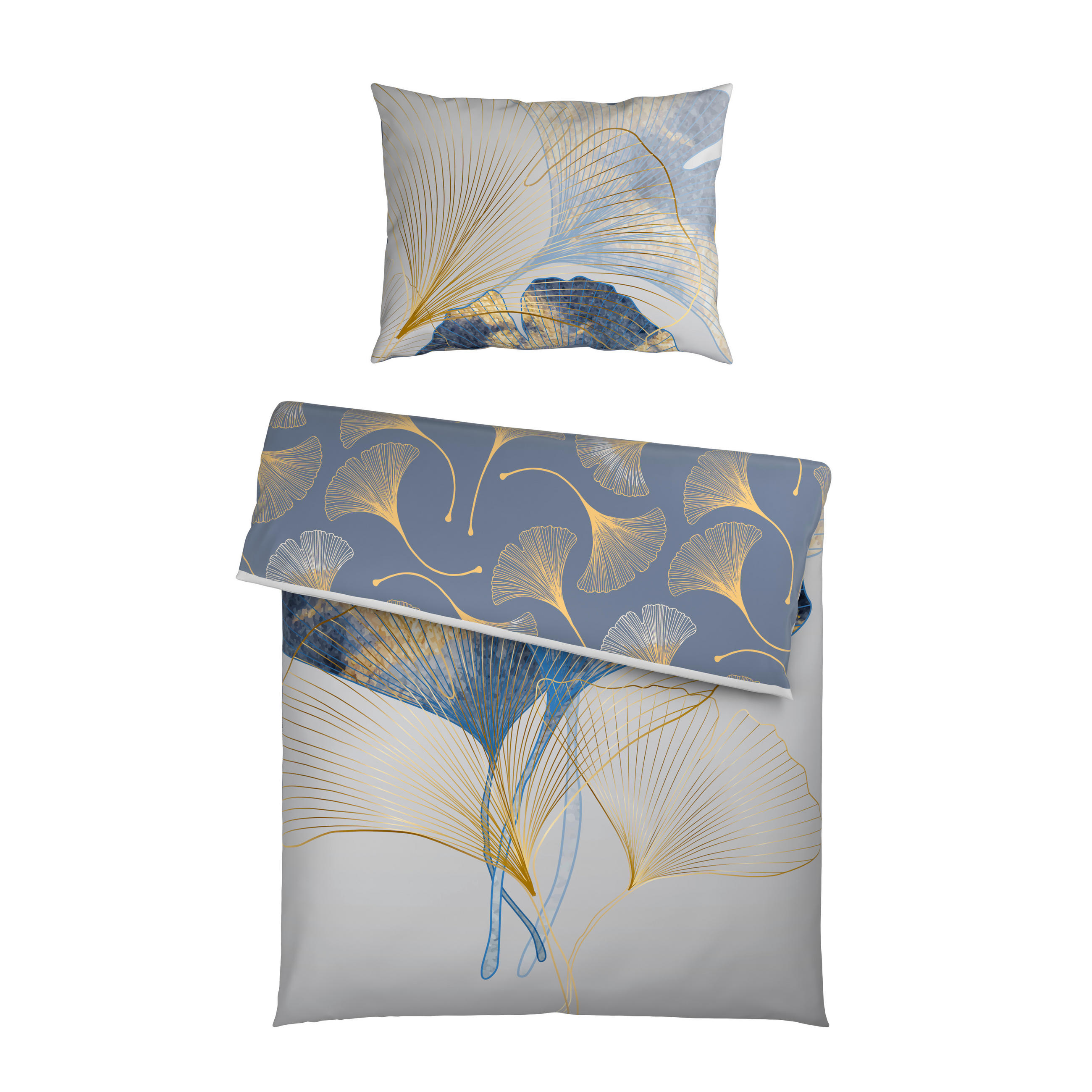 POSTELJINA SA DVA LICA 140/200 cm saten siva  - siva, Osnovno, tekstil (140/200cm) - Esposa