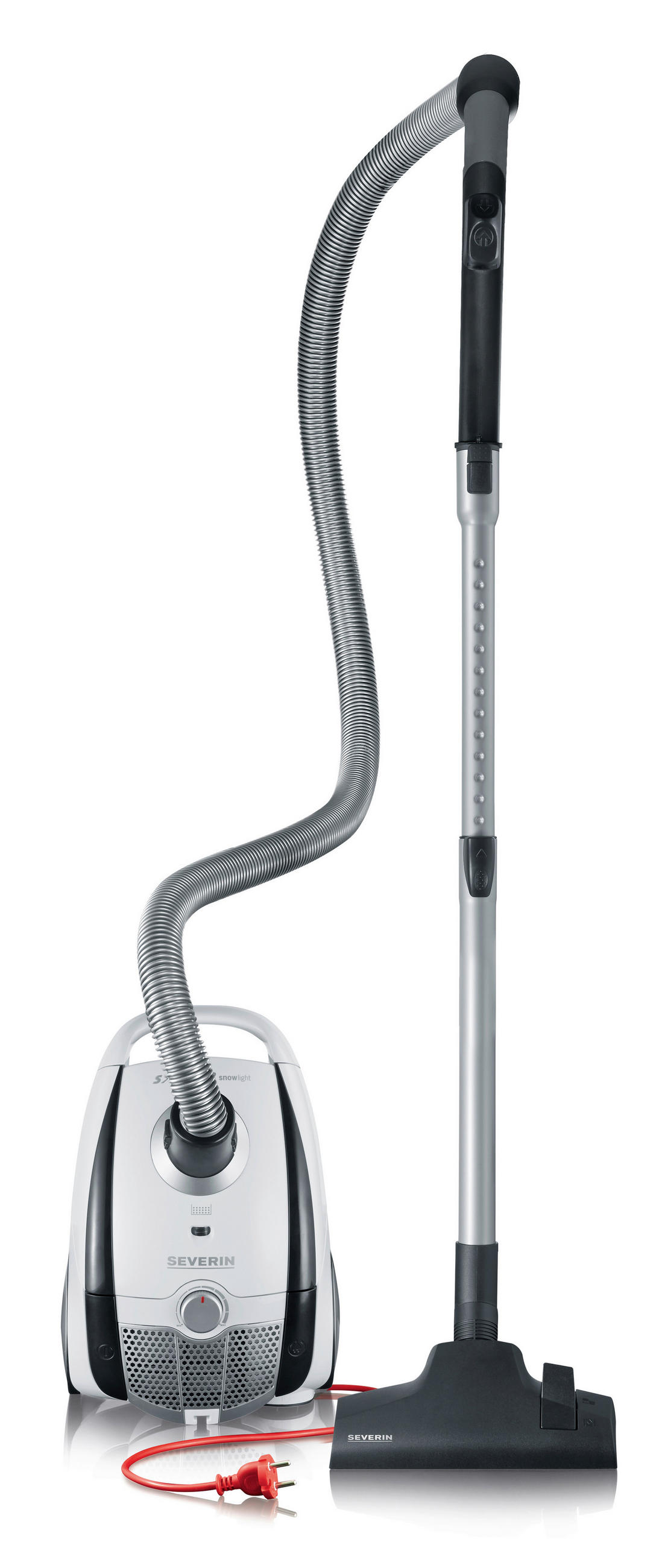 BODENSTAUBSAUGER BC 7035 BC 7035  - Edelstahlfarben/Schwarz, Kunststoff (35,5/25,5/20cm) - Severin