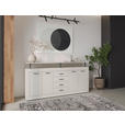 SIDEBOARD  in 195/88/38 cm  - Kaschmir/Anthrazit, Basics, Holzwerkstoff/Kunststoff (195/88/38cm) - Xora
