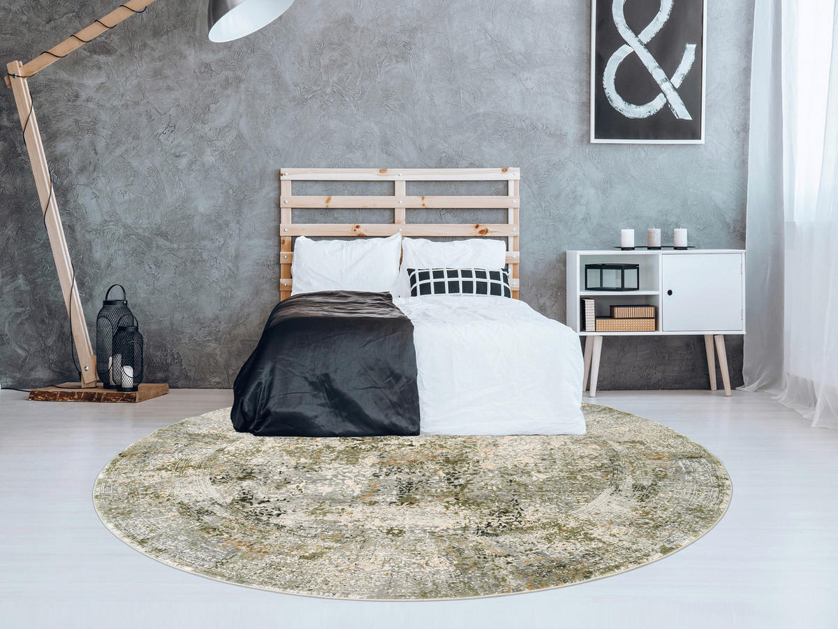 WEBTEPPICH 240 cm Avignon Grau, Grün  - Grau/Grün, Design, Textil (240cm) - Dieter Knoll