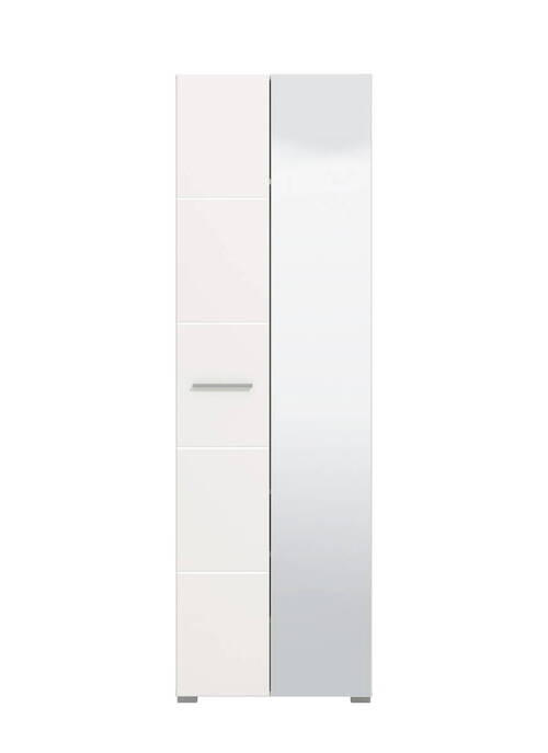 ELŐSZOBASZEKRÉNY 60,2/192,4/35,3 cm  - fehér, Basics (60,2/192,4/35,3cm) - Xora