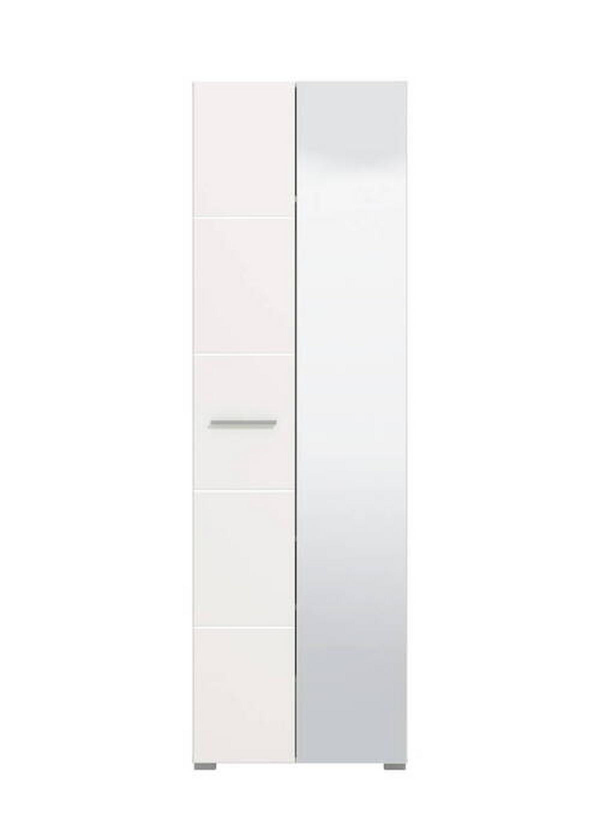 ELŐSZOBASZEKRÉNY 60,2/192,4/35,3 cm  - fehér, Basics (60,2/192,4/35,3cm) - Xora