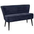 SITZBANK 179/83/75 cm in Blau - Blau/Schwarz, Trend, Holz/Holzwerkstoff (179/83/75cm) - Carryhome SITZBANK 179/83/75 cm in Blau - Blau/Schwarz, Trend, Holz/Holzwerkstoff (179/83/75cm) - Carryhome