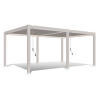 PERGOLA 600/255/400 cm   - Weiß, Basics, Metall (600/255/400cm) - WEIDE