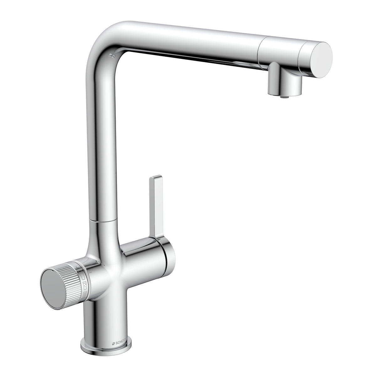 KÜCHENARMATUR - Chromfarben, Basics, Metall (14,5/33,5/29cm) - Schütte