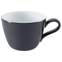 KAFFEETASSE Life Fashion Glamorous Black 240 ml  - Schwarz, Design, Keramik (0,24l) - Seltmann Weiden