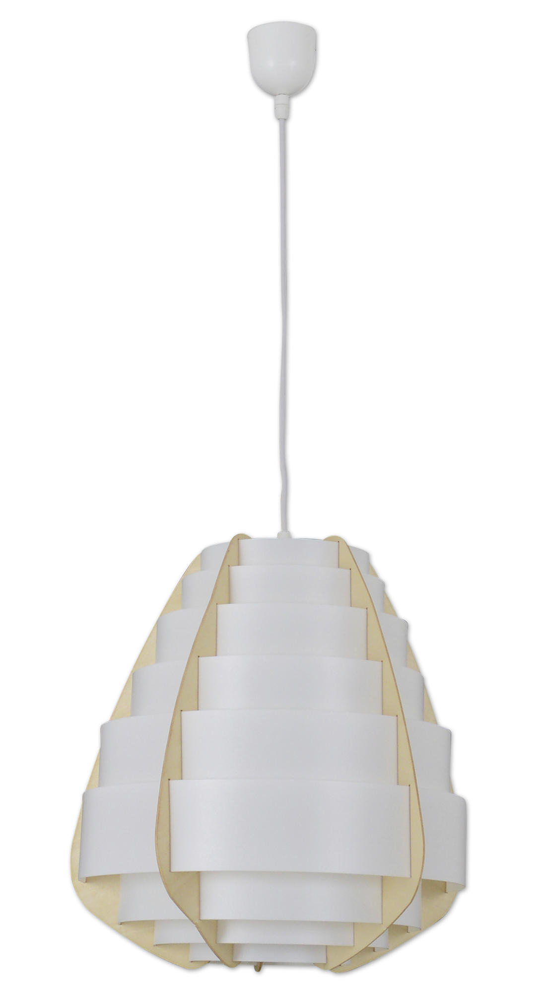 HÄNGELEUCHTE 37/36 cm   - Beige, Design, Holz/Kunststoff (37/36cm) - Näve