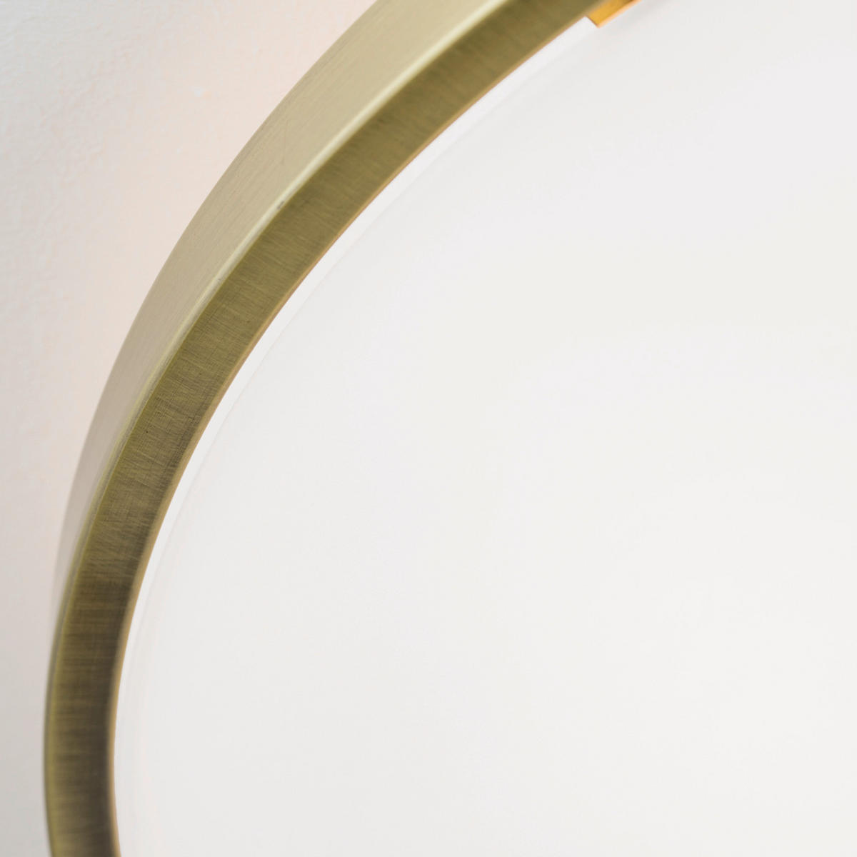 DECKENLEUCHTE Aida 39,5/12,5 cm   - Bronzefarben, KONVENTIONELL, Glas/Metall (39,5/12,5cm)