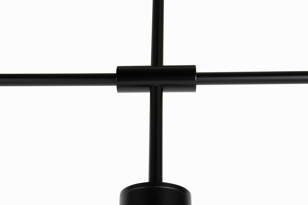 HÄNGELEUCHTE 123/12/66 cm   - Schwarz, Design, Metall (123/12/66cm) - Collet's Monde