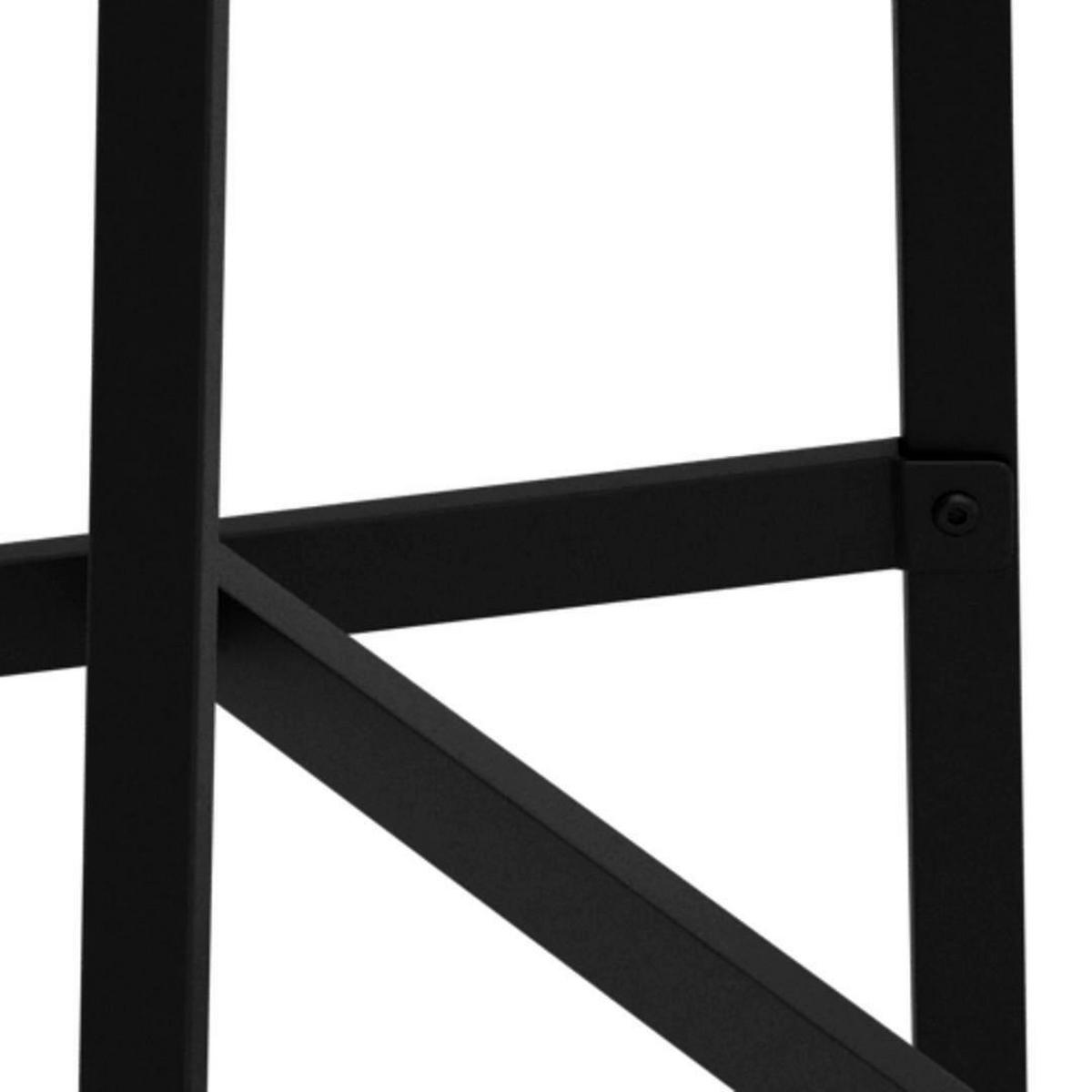 BARHOCKER in Grau  - Schwarz/Grau, KONVENTIONELL, Textil/Metall (40/98/48cm) - MID.YOU