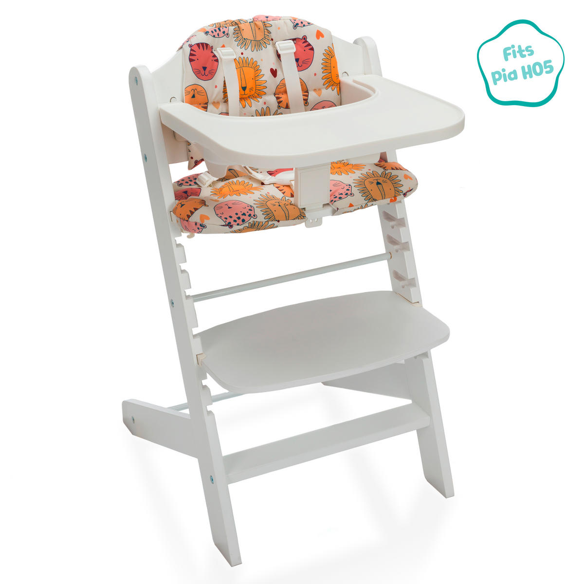 HOCHSTUHLEINLAGE Pia  - Multicolor, Basics, Textil - Fillikid