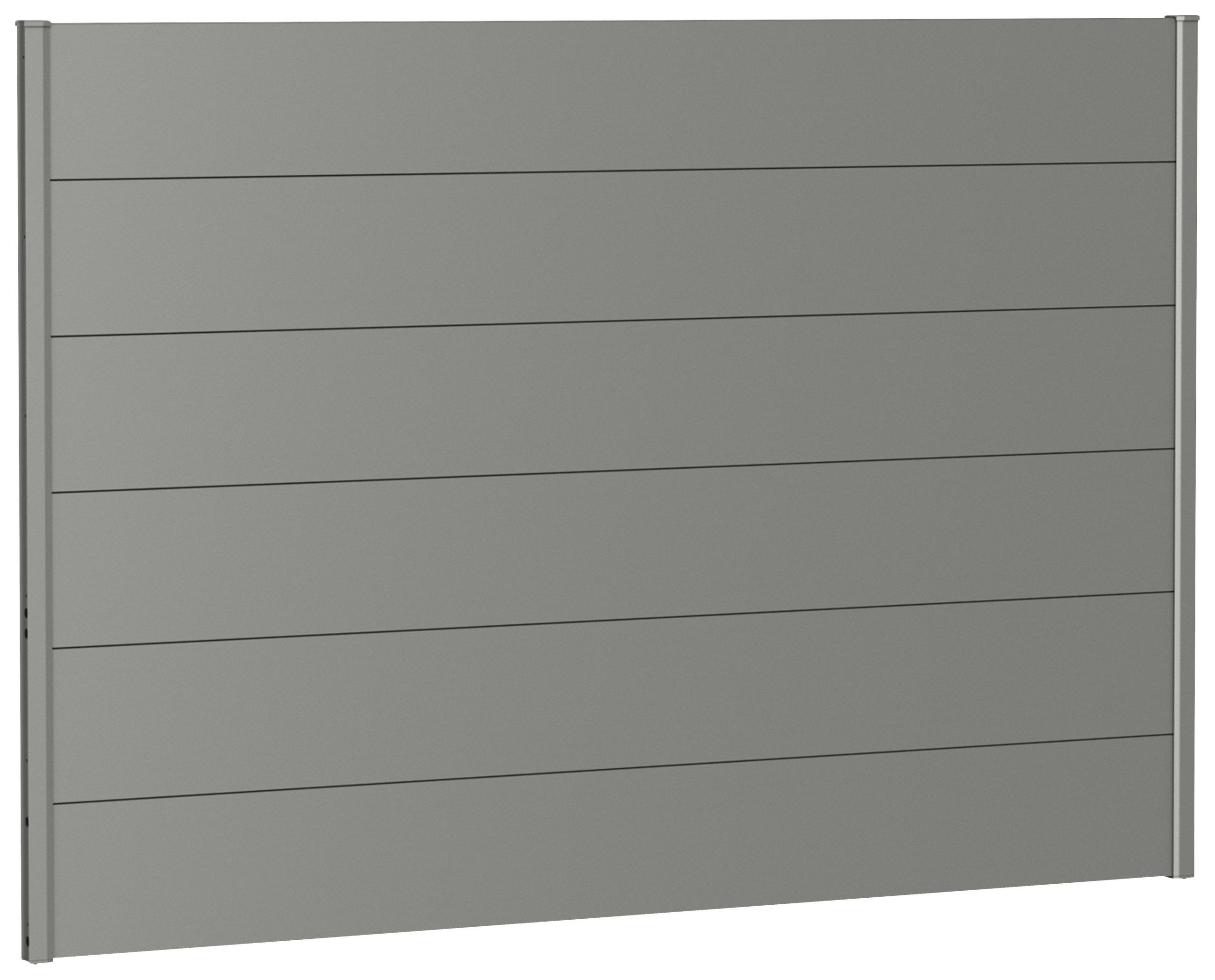 Biohort Sichtschutz Grau 194x137x4.4 cm