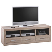 TV ELEMENT - boje hrasta/boje srebra, Design, drvni materijal/drvo (147/49/45cm) - Boxxx