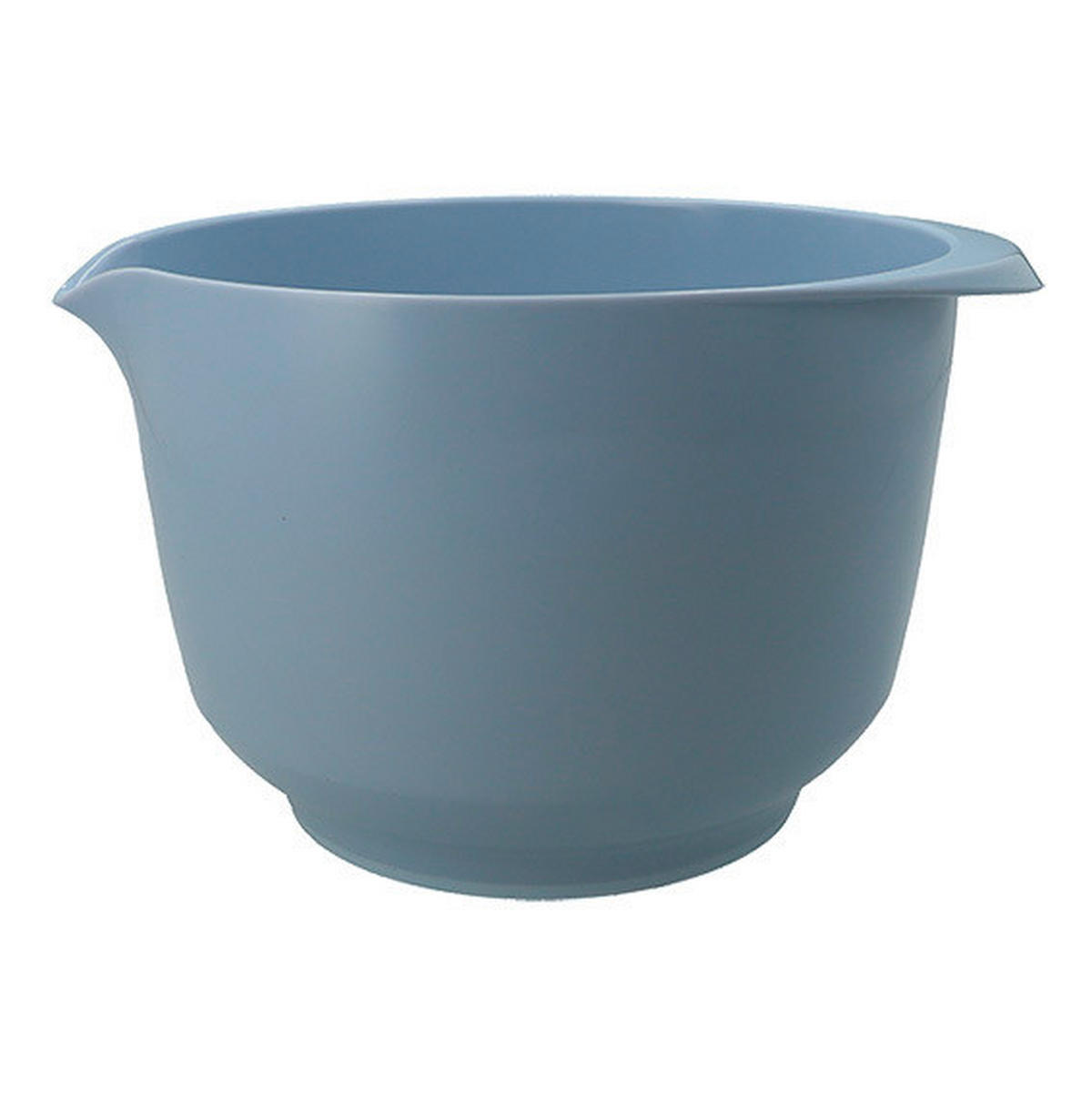 RÜHRSCHÜSSEL - Graublau, KONVENTIONELL, Kunststoff (24/14/20cm) - Birkmann