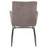 STOL, kovina, tekstil rjava - krom/rjava, Design, kovina/tekstil (57/89/65cm) - Carryhome STOL, kovina, tekstil rjava - krom/rjava, Design, kovina/tekstil (57/89/65cm) - Carryhome