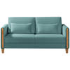 SCHLAFSOFA in Holz, Textil Blau, Buchefarben  - Blau/Buchefarben, Design, Holz/Textil (174/88/104cm) - Niels Andersson