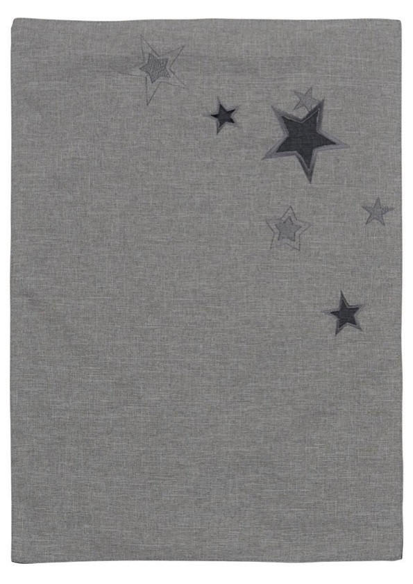 TISCHSET Textil Hellgrau 35/50 cm  - Hellgrau, Basics, Textil (35/50cm) - X-Mas