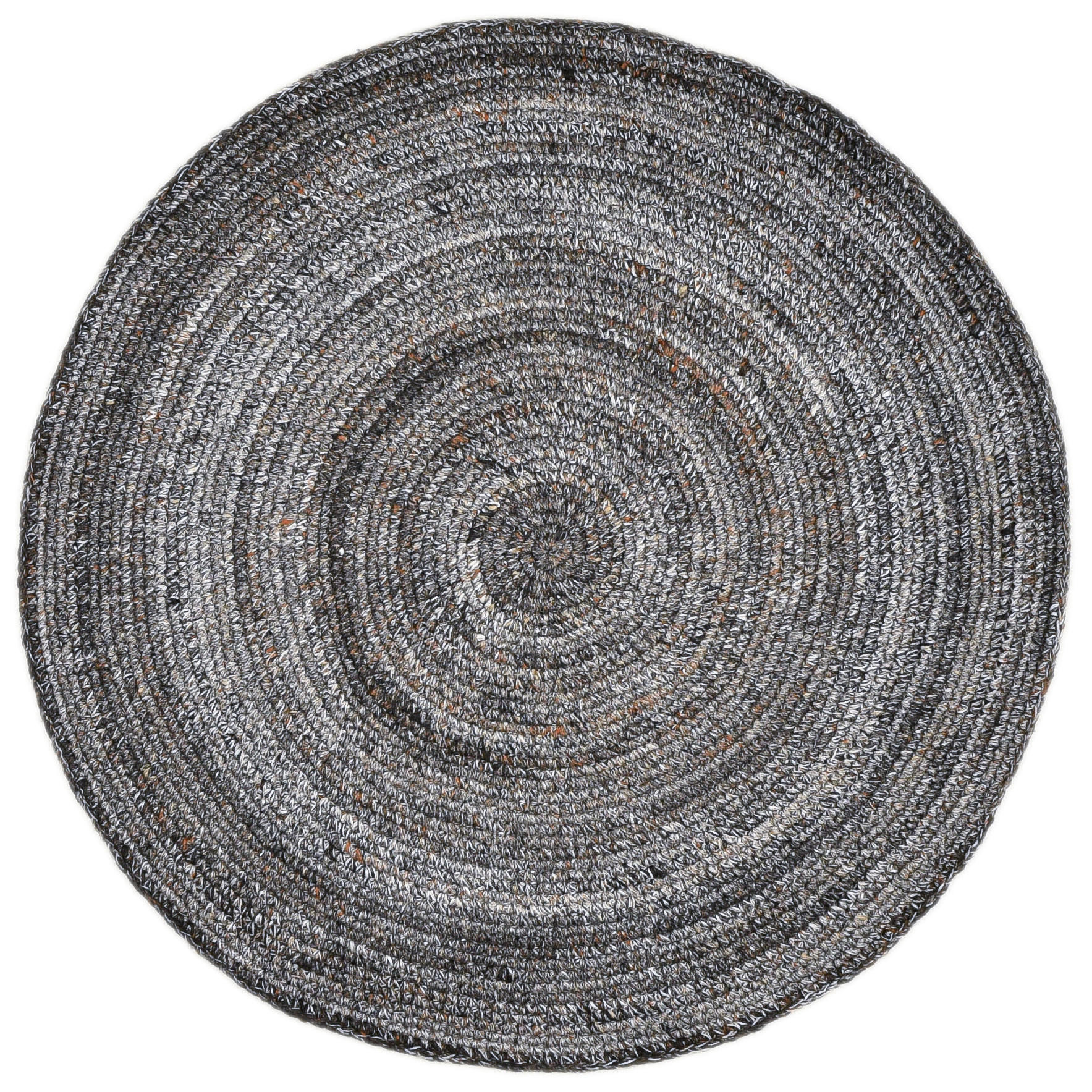 PREPROGA ZA ZUNANJO UPORABO      100/100 cm    tkano  temno siva  - temno siva, Basics, tekstil (100/100cm)