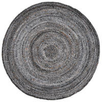 PREPROGA ZA ZUNANJO UPORABO      100/100 cm    tkano  temno siva  - temno siva, Basics, tekstil (100/100cm)