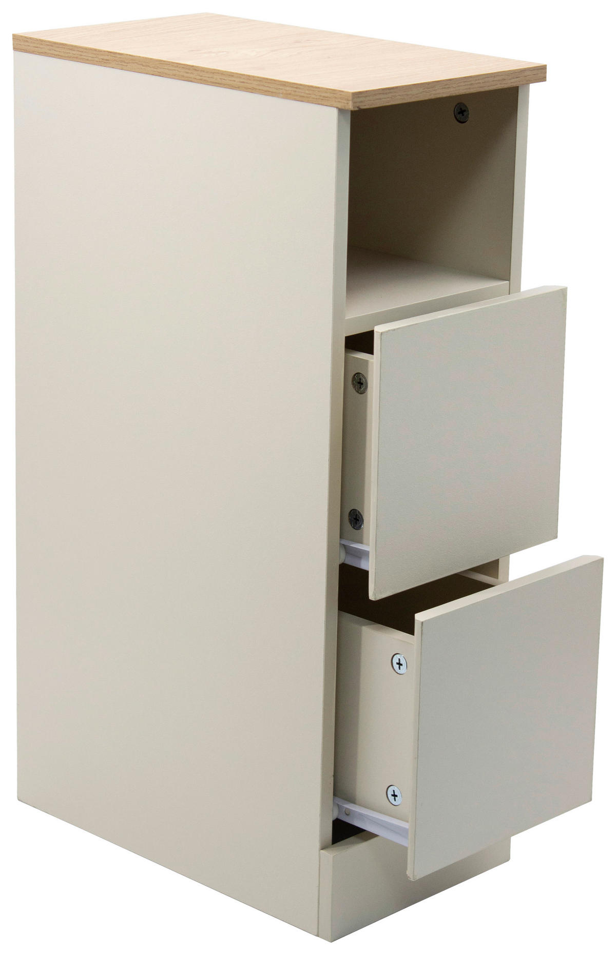 NACHTSCHRANK 19,6/60/34 cm, Kaschmir, Eiche Artisan,  - Kaschmir/Eiche Artisan, Basics, Holzwerkstoff (19,6/60/34cm) - Boxxx